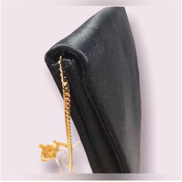 Rene Caovilla Bag Black Bead Satin Handbag - Picture 7 of 11